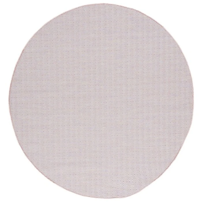 Safavieh Hampton Light Pink / Multi HTN230 6 ft. 5 in. X 6 ft. 5 in. Round Rug