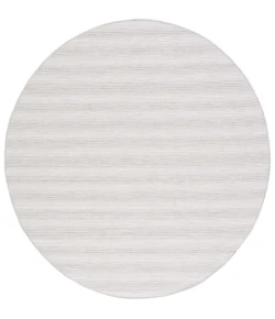 Safavieh Hampton Ivory / Grey HTN231 6 ft. 5 in. X 6 ft. 5 in. Round Rug
