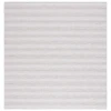 Safavieh Hampton Ivory / Grey HTN231 6 ft. 5 in. X 6 ft. 5 in. Square Rug