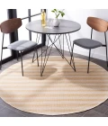 Safavieh Hampton Yellow HTN231 6 ft. 5 in. X 6 ft. 5 in. Round Rug
