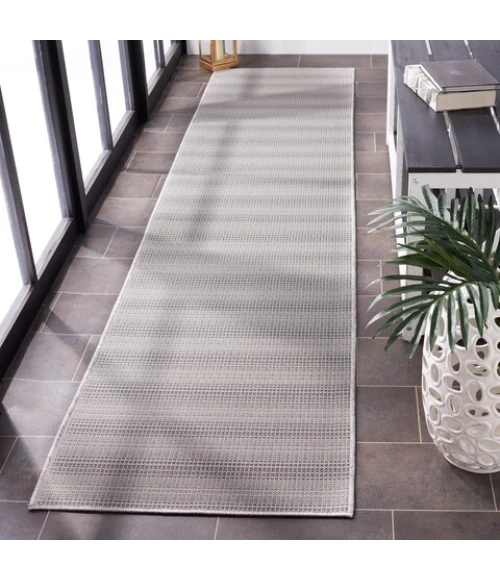 Safavieh Hampton Grey HTN231 2 ft. X 9 ft. Runner Rug