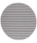 Safavieh Hampton Black / Grey HTN231 6 ft. 5 in. X 6 ft. 5 in. Round Rug