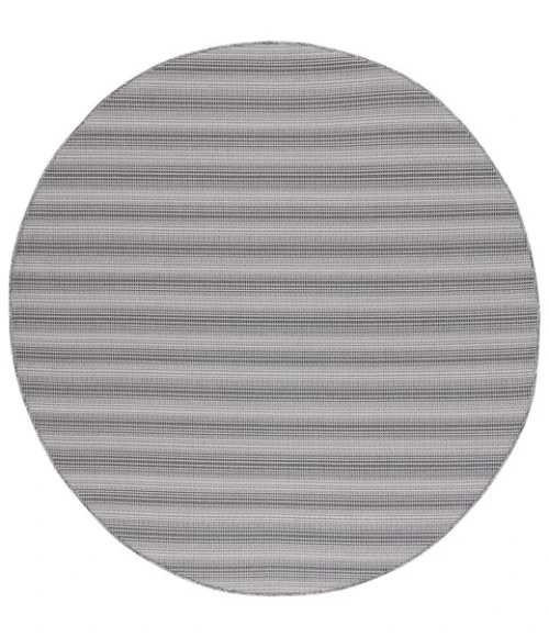 Safavieh Hampton Black / Grey HTN231 6 ft. 5 in. X 6 ft. 5 in. Round Rug