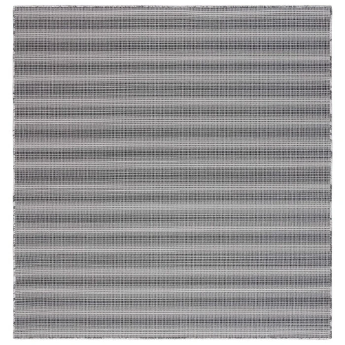 Safavieh Hampton Black / Grey HTN231 6 ft. 5 in. X 6 ft. 5 in. Square Rug