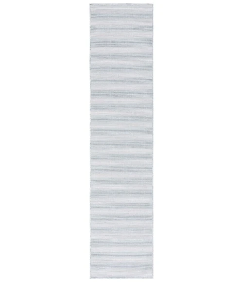 Safavieh Hampton Aqua Ivory / Multi HTN231 2 ft. X 9 ft. Runner Rug