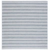 Safavieh Hampton Aqua / Ivory HTN231 6 ft. 5 in. X 6 ft. 5 in. Square Rug