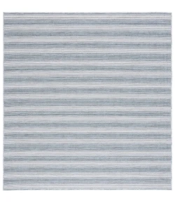 Safavieh Hampton Aqua / Ivory HTN231 6 ft. 5 in. X 6 ft. 5 in. Square Rug