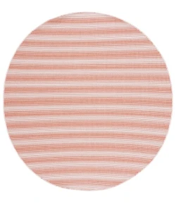 Safavieh Hampton Terracotta HTN231 6 ft. 5 in. X 6 ft. 5 in. Round Rug