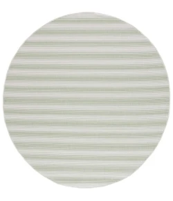 Safavieh Hampton Olive Green / Ivory HTN231 6 ft. 5 in. X 6 ft. 5 in. Round Rug