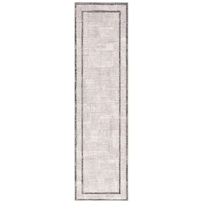 Safavieh Jade  Ivory / Beige Black JAD102 2 ft. 2 in. X 8 ft. Runner Rug
