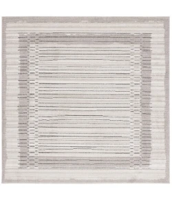 Safavieh Jade  Ivory / Beige Black JAD103 6 ft. 7 in. X 6 ft. 7 in. Square Rug