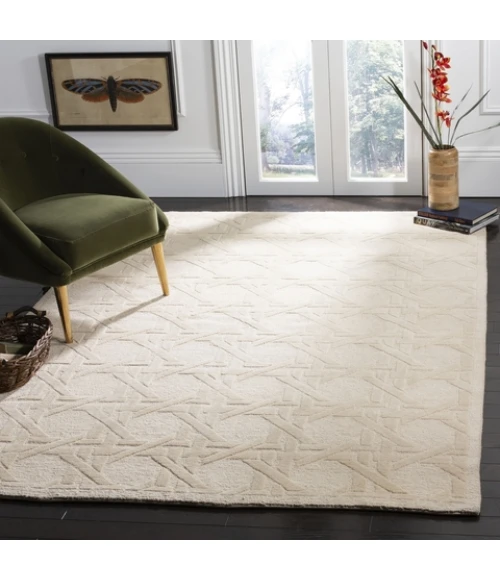 Safavieh Jamie Drake Ivory JDK321 9 ft. X 12 ft. Rectangle Rug