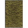 Safavieh Jamie Drake Jade / Coffee JDK351 4 ft. X 6 ft. Rectangle Rug