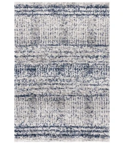 Safavieh Jericho Shag Navy / Ivory JER100 2 ft. 2 in. X 4 ft. Accent Rug