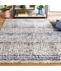 Safavieh Jericho Shag Navy / Ivory JER100 2 ft. 2 in. X 4 ft. Accent Rug