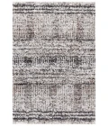 Safavieh Jericho Shag Black / Rust JER100 5 ft. 3 in. X 7 ft. 6 in. Rectangle Rug
