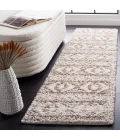 Safavieh Jericho Shag Taupe / Ivory JER106 2 ft. 2 in. X 8 ft. Runner Rug