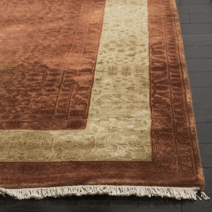 Safavieh Jewel Of India Rust / Gold JWL604 9 ft. X 12 ft. Rectangle Rug