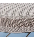 Safavieh Lakeside  Beige / Brown LAK228 6 ft. 7 in. X 6 ft. 7 in. Round Rug