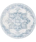 Safavieh Layla Ivory Grey / Blue LAY100 6 ft. 7 in. X 6 ft. 7 in. Round Rug
