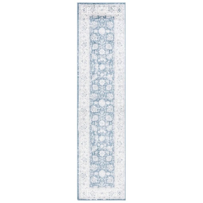 Safavieh Layla Blue / Ivory Grey LAY101 2 ft. 2 in. X 9 ft. Runner Rug