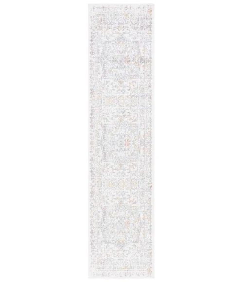Safavieh Layla Ivory Grey / Pink LAY103 2 ft. 2 in. X 9 ft. Runner Rug