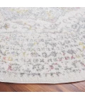 Safavieh Layla Ivory Grey / Pink LAY103 6 ft. 7 in. X 6 ft. 7 in. Round Rug