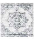 Safavieh Layla Ivory Grey / Charcoal LAY104 6 ft. 7 in. X 6 ft. 7 in. Square Rug