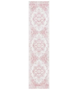 Safavieh Layla Ivory Grey / Pink LAY104 2 ft. 2 in. X 9 ft. Runner Rug