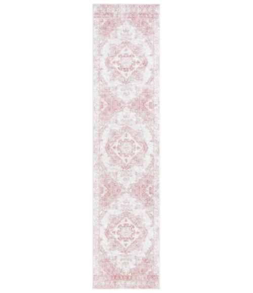 Safavieh Layla Ivory Grey / Pink LAY104 2 ft. 2 in. X 9 ft. Runner Rug