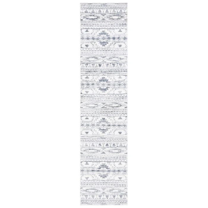Safavieh Layla Ivory / Grey LAY105 2 ft. 2 in. X 9 ft. Runner Rug