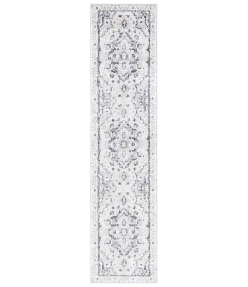 Safavieh Layla Ivory Grey / Charcoal LAY107 2 ft. 2 in. X 9 ft. Runner Rug