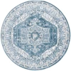 Safavieh Layla Ivory Grey / Blue LAY108 6 ft. 7 in. X 6 ft. 7 in. Round Rug