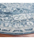 Safavieh Layla Ivory Grey / Blue LAY108 6 ft. 7 in. X 6 ft. 7 in. Round Rug