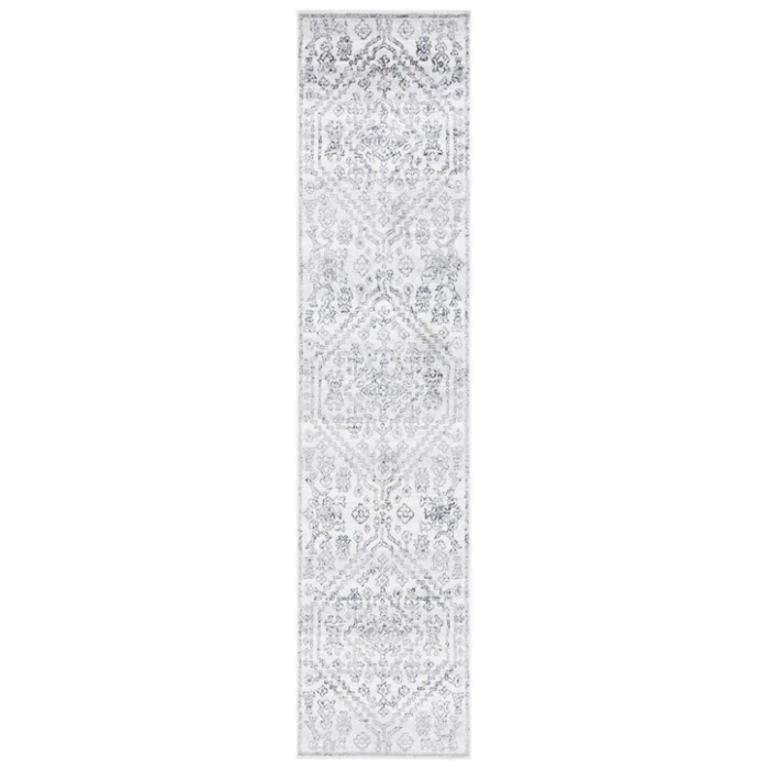 Safavieh Layla Ivory Grey / Charcoal LAY110 2 ft. 2 in. X 9 ft. Runner Rug
