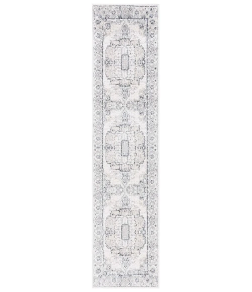 Safavieh Layla Ivory Grey / Charcoal LAY111 2 ft. 2 in. X 9 ft. Runner Rug