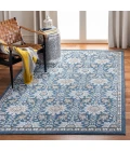 Safavieh Liberty  Dark Blue / Ivory LIB742 5 ft. 3 in. X 7 ft. 7 in. Rectangle Rug