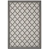 Safavieh Linden  Light Grey / Charcoal LND121 8 ft. X 10 ft. Rectangle Rug