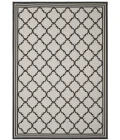 Safavieh Linden  Light Grey / Charcoal LND121 8 ft. X 10 ft. Rectangle Rug