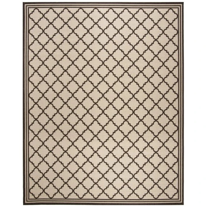 Safavieh Linden  Natural / Brown LND121 9 ft. X 12 ft. Rectangle Rug