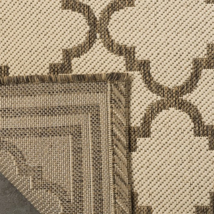 Safavieh Linden  Cream / Beige LND121 9 ft. X 12 ft. Rectangle Rug