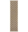 Safavieh Linden  Beige / Cream LND121 2 ft. 2 in. X 8 ft. Runner Rug
