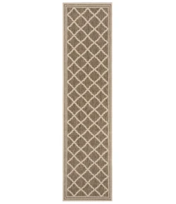 Safavieh Linden  Beige / Cream LND121 2 ft. 2 in. X 8 ft. Runner Rug