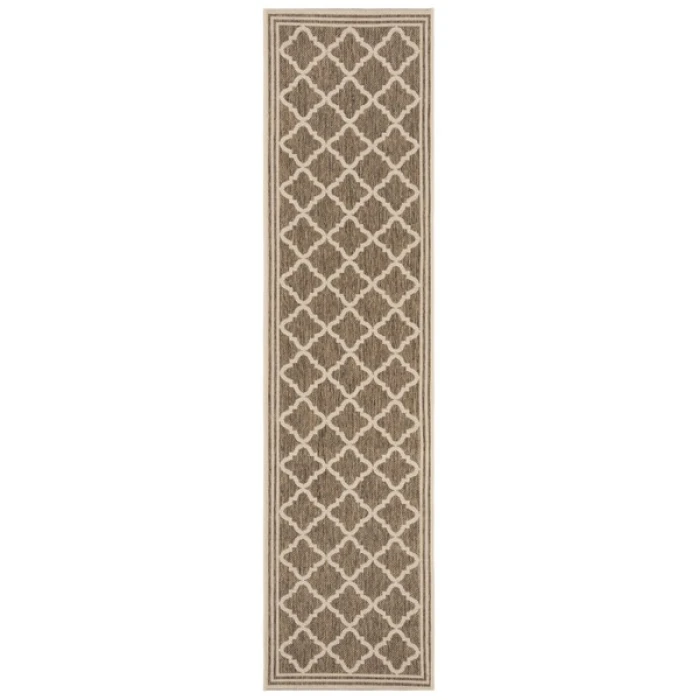 Safavieh Linden  Beige / Cream LND121 2 ft. 2 in. X 8 ft. Runner Rug