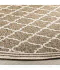 Safavieh Linden  Beige / Cream LND121 6 ft. 7 in. X 6 ft. 7 in. Round Rug