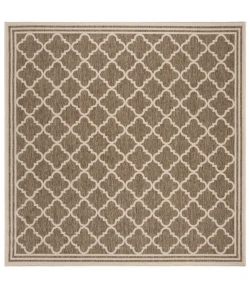 Safavieh Linden  Beige / Cream LND121 6 ft. 7 in. X 6 ft. 7 in. Square Rug