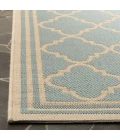 Safavieh Linden  Aqua / Cream LND121 8 ft. X 10 ft. Rectangle Rug