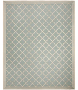 Safavieh Linden  Aqua / Cream LND121 8 ft. X 10 ft. Rectangle Rug