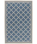 Safavieh Linden  Blue / Creme LND121 5 ft. 3 in. X 7 ft. 6 in. Rectangle Rug