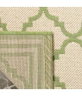 Safavieh Linden  Cream / Olive LND121 6 ft. 7 in. X 6 ft. 7 in. Square Rug